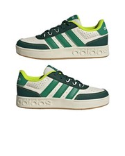 Scarpe Sneakers Ragazzi Donna Adidas BREAKBASE J Bianco Verde Sportswear 