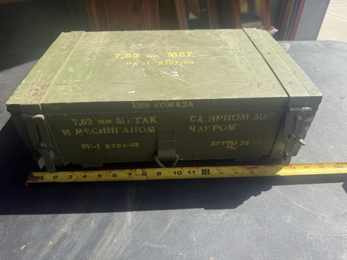 Cassa munizioni militare
