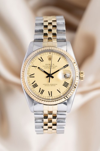 Rolex datejust acciaio oro - datejust, 36