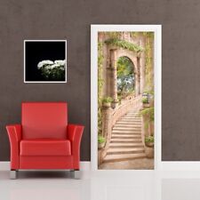 PORTA PERSONALIZZATA DECORAZIONI ARREDAMENTO DESIGN STILE QUADRO TROMPE L'OEIL
