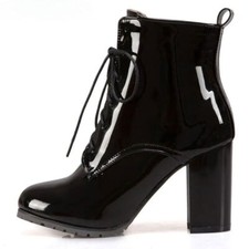 Stivaletti donna moda vernice