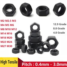 Dadi completi esagonali neri