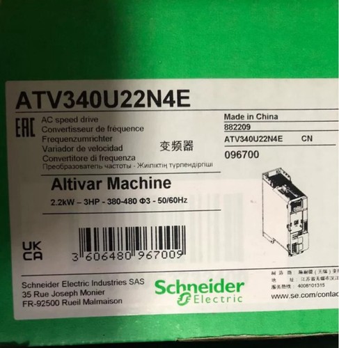 Atv340u22n4e 2kw frequency - atv340u22n4e,