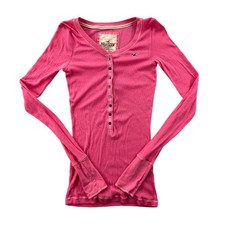 Top donna hollister - donna, henley