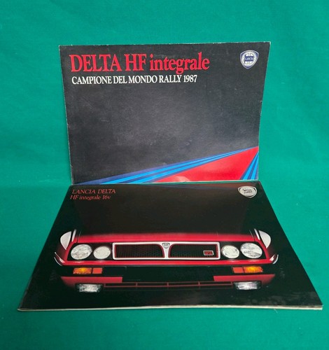 Depliant brochure lancia delta - brochure,
