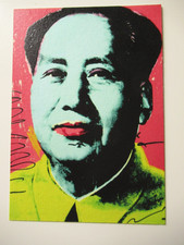 ANDY WARHOL: CARTOLINA