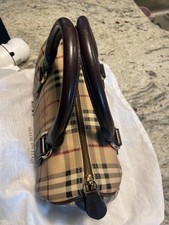 Burberry nova check satchel - nova,