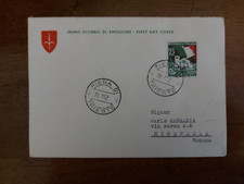 FDC TRIESTE ZONA "A" 28.6.1952  FIERA TRIESTE - VIAGGIATA PER MIRANDOLA (1569)