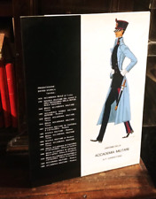 GIANNATTASIO  - VECCHIE UNIFORMI DELLA ACCADEMIA MILITARE  16 tavole a colori