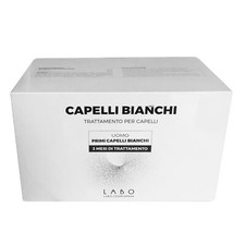 LABO CAPELLI BIANCHI Uomo Primi Capelli Bianchi Trattamento 3 Mesi 60 Fiale