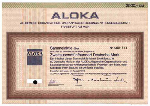 Aloka allgemeine lokalbahn - aloka,