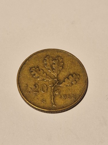 Moneta lire 1958 - moneta, 20