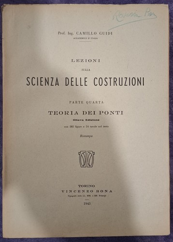 Ponti scienza delle - ponti,