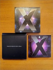 OSX Leopard Mac os X Apple - solo scatola