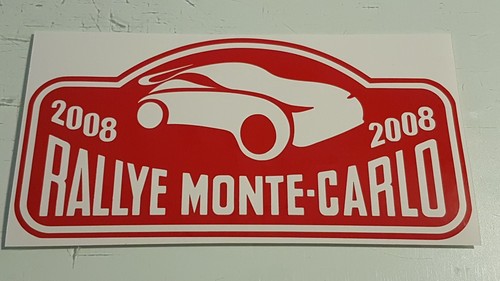 Adesivo rally monte carlo - 1, x