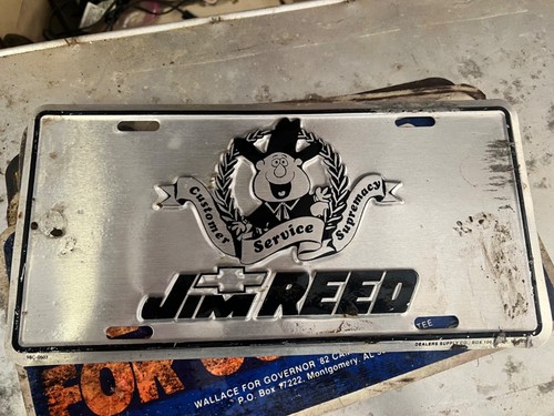 Targa concessionario jim reed - concessionario,