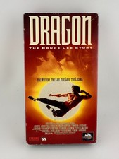 Dragon The Bruce Lee Story VHS 1993 MCA Universal Jason Scott Lee PG-13 Hi-Fi