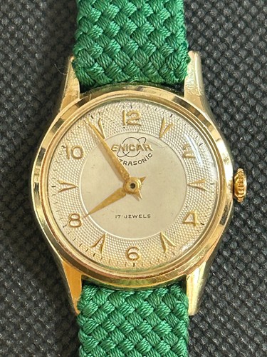 Rare vintage enicar ultrasonic - vintage,