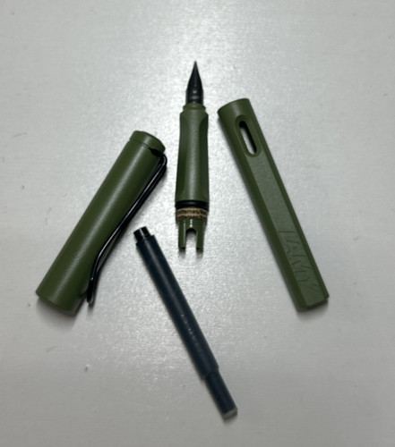 Penna stilografica lamy safari - stilografica,