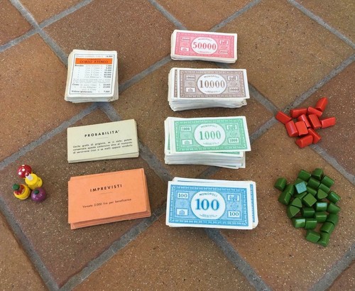 Parti ricambio monopoli - parti, di
