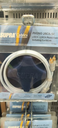 Supra phono rca - 2, sc