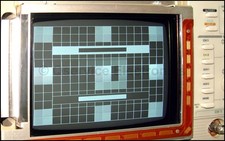 Tektronix 154-0959-00 Display 7" CRT 678PAMGLX con gruppo giogo TDS500 TDS600