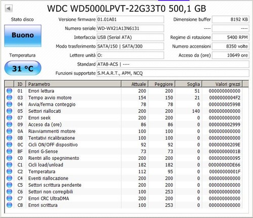 Hard disk blue 500gb - hard,