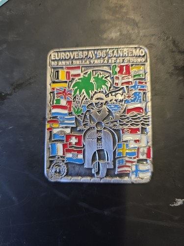 Placca commemorativa eurovespa - placca,