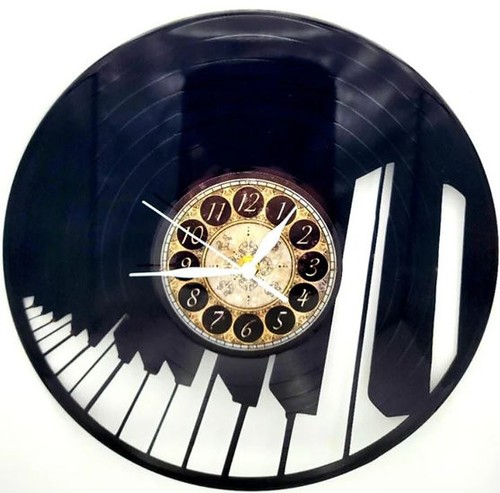 Orologio disco vinile