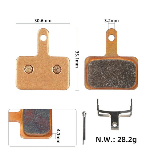 Pastiglie freno per sram bb5 - freno,