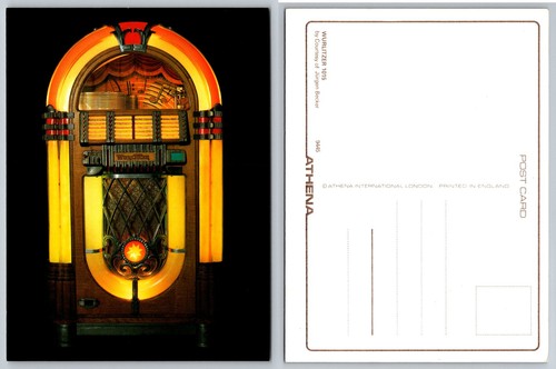 Cartolina jukebox wurlitzer - jukebox,