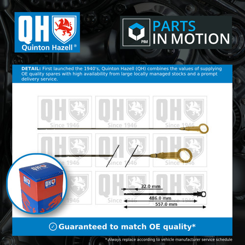 Dip stick qod121 quinton - stick, olio