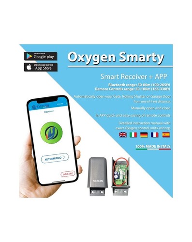 Oxygen smarty bluetooth gate - oxygen,