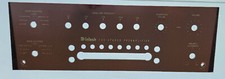McIntosh C30 piastra frontale in vetro originale per preamplificatore *graffiato*