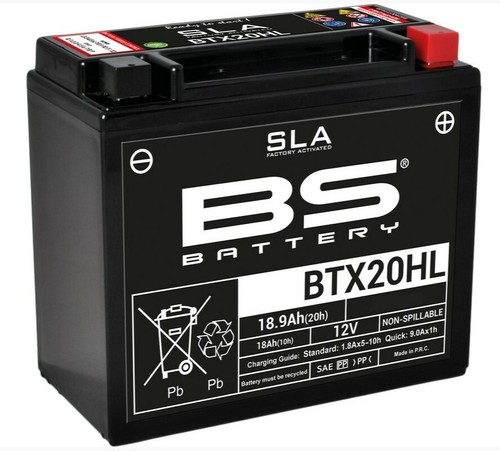 Batteria pronta per