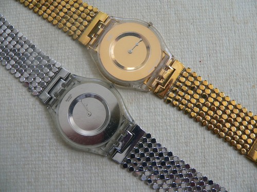 Manichino orologi swatch