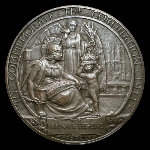 Medaglia incoronazione giorgio - medaglia,