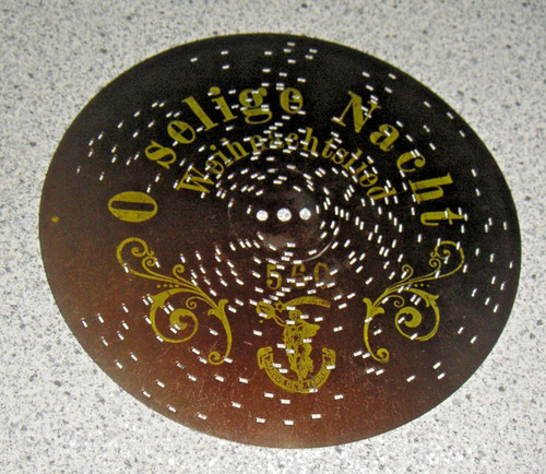 Piatto natalizio polifonico - , o