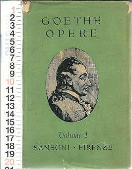 Lett tedesca goethe opere - tedesca,