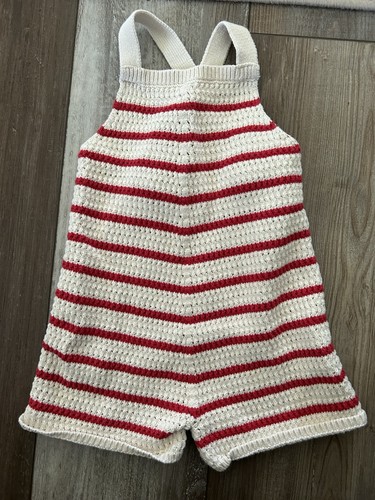 Tuta zara maglia rossa righe - tuta,
