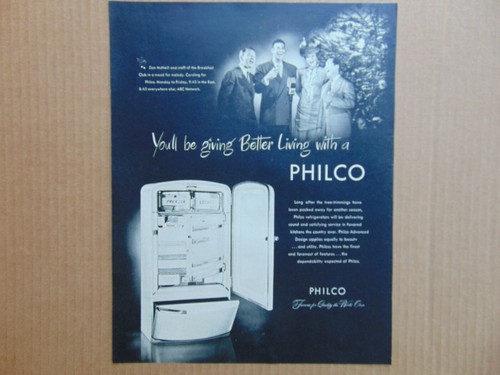 1948 philco frigo - dare, una