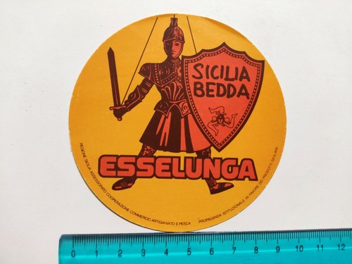 Adesivo esselunga sicilia - esselunga,