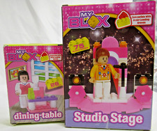 Lotto set costruzioni tavolo e