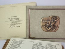 Medaglia in bronzo ARTE/donna