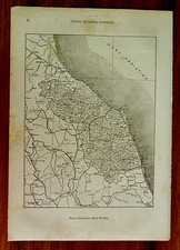 1891 = CARTA GEOGRAFICA DELLE
