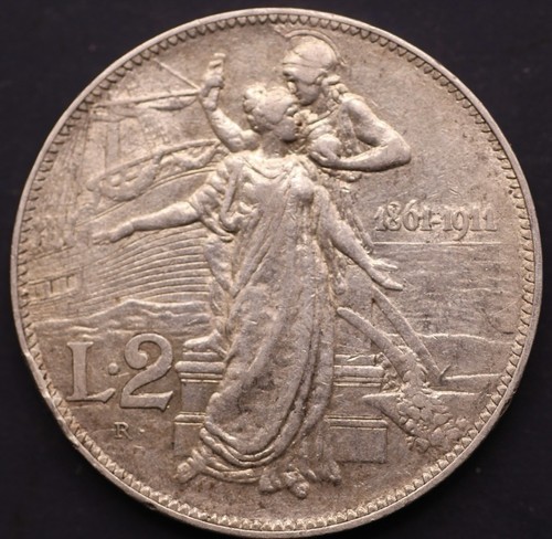 Italia lire 1861 1911 - 2,
