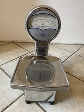 bilancia vintage SANTO STEFANO bifacciale meccanica da banco negozio 