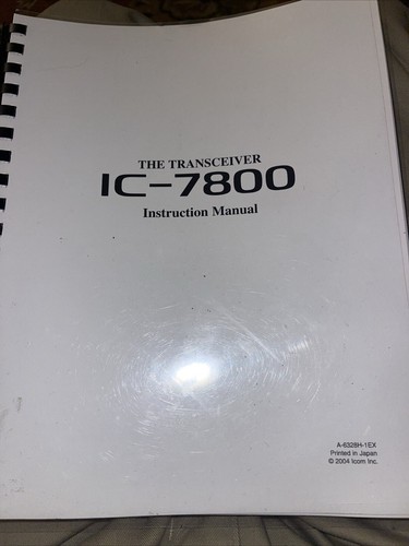Icom 7800 ricetrasmettitore - icom,