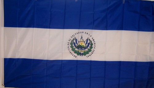 New 3ftx5 salvador flag - el,