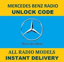 ✅ MERCEDES BENZ SBLOCCO CODICE PIN RADIO AUDIO STEREO TUTTI I MODELLI✅